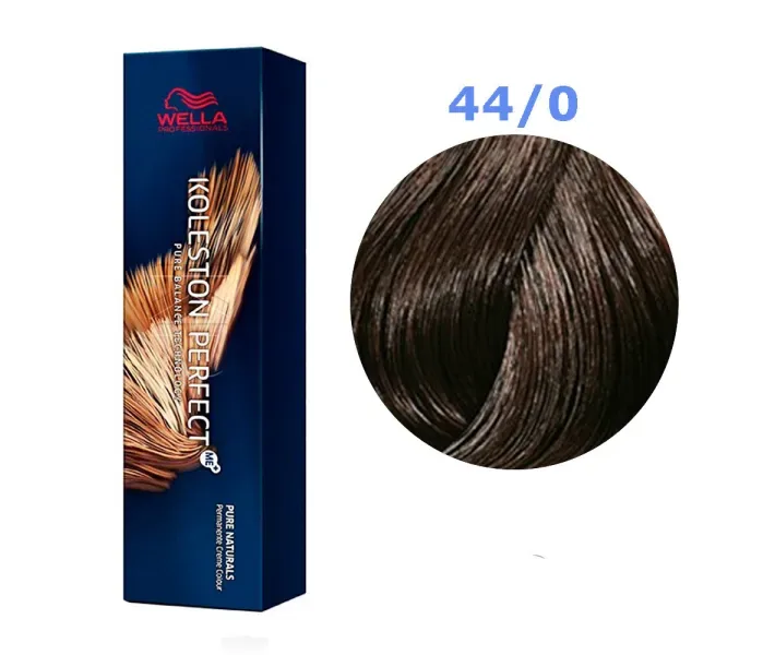 Фарба для волосся Wella Koleston Perfect № 44/0 (коричневий інтенсивний) - pure naturals (0003511)