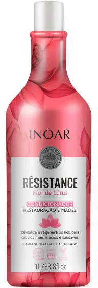 Inoar Resistance Flor de Lotus - Безсульфатний кондиціонер від випадання волосся