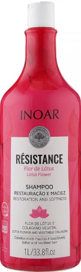Inoar Resistance Flor de Lotus - Безсульфатний шампунь від випадіння волосся