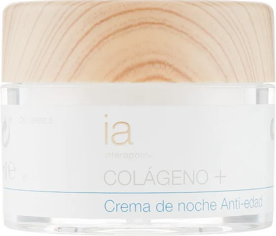 Interapothek Crema De Noche Anti-Edad Colageno + - Нічний антивіковий крем для обличчя