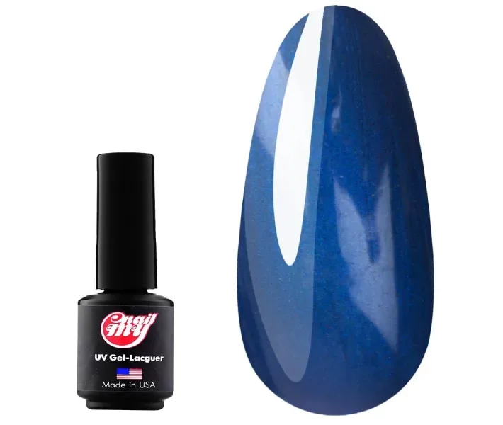 Гель-лак MY Nail №040 - графітовий з фіолетовим мікроблеском, 9 мл (0000638)