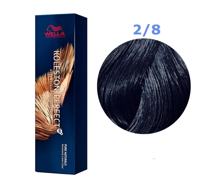 Фарба для волосся Wella Koleston Perfect № 2/8 (синьо-чений) - rich naturals (0003516)
