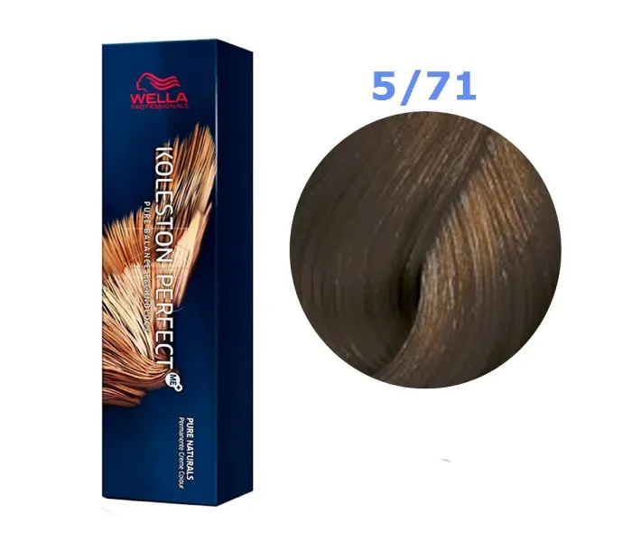 Фарба для волосся Wella Koleston Perfect № 5/71 (грильяж) - deep browns (0055162)