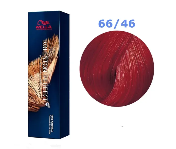 Фарба для волосся Wella Koleston Perfect № 66/46 (червоний рай) - vibrant reds (0003580)