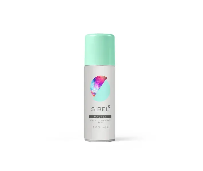 Фарба Спрей Sibel PASTEL Hair Colour Spray для волосся пастельний м'ята 125мл