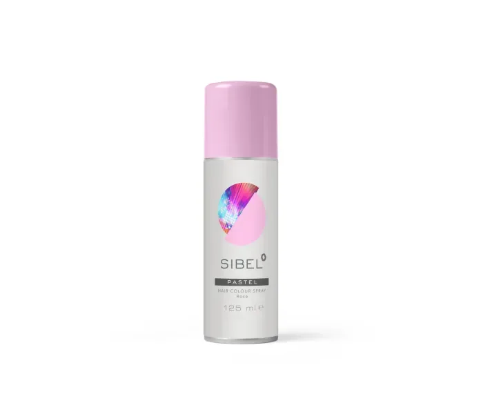 Фарба Спрей Sibel PASTEL Hair Colour Spray для волосся пастельний троянда 125мл
