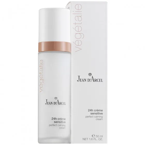 Jean D'Arcel Vegetalie 24H Creme Sensitive - Заспокійливий крем для чутливої ​​шкіри