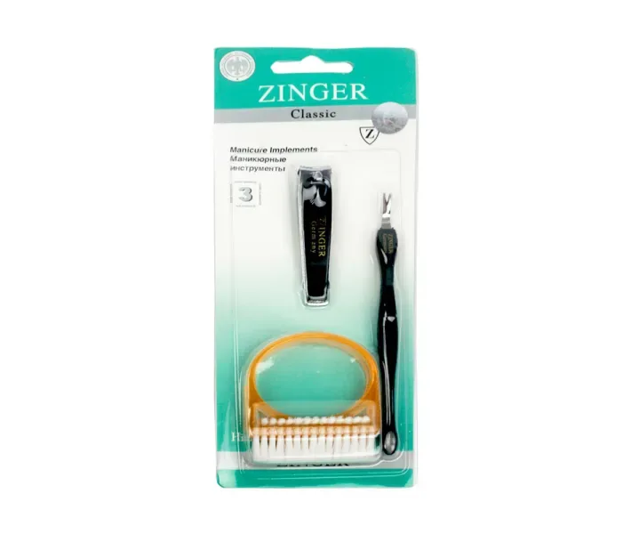 Манікюрний набір Zinger 3 предмети (0068394)