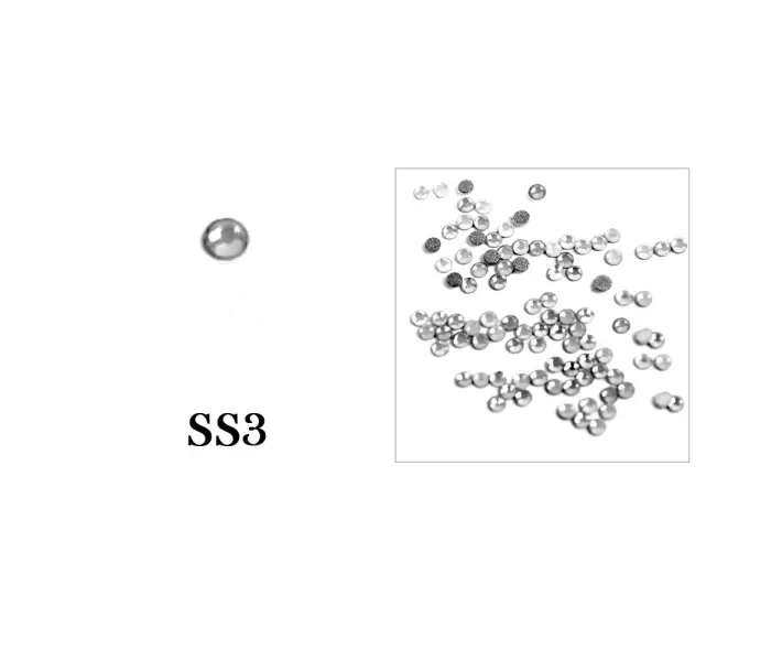 Стразы - Black Diamond SS3, 100 шт (P03) (0063342)