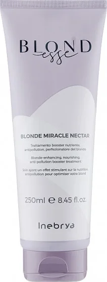 Inebrya Blondesse Blonde Miracle Nectar — інтенсивна живильна маска для блонду, 250 мл