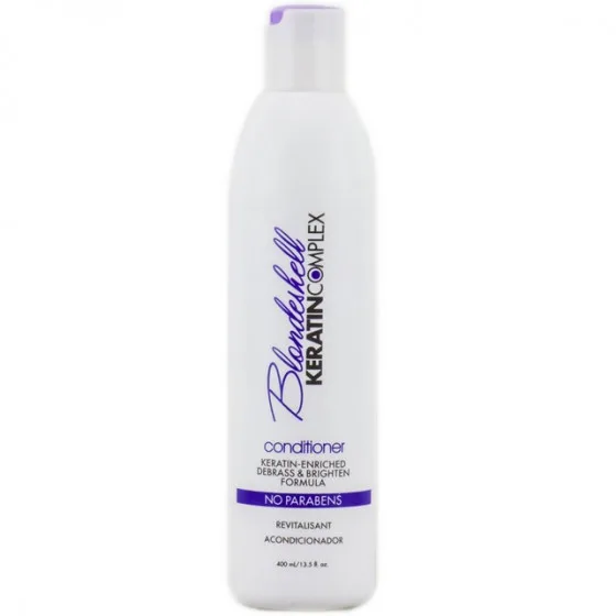 Keratin Complex Blondeshell Conditioner Debrass & Brighten Formula - Кондиціонер коригувальний для освітленого та сивого волосся