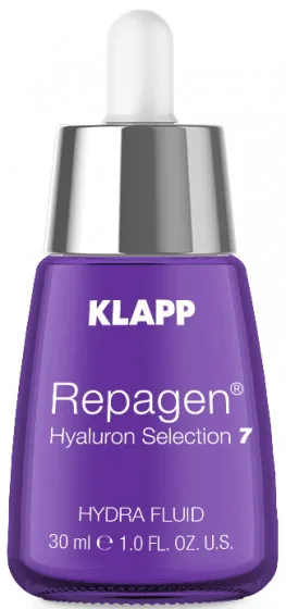 Сироватка-флюїд для обличчя Repagen Hyaluron Hydra Fluid KLAPP, 30 мл
