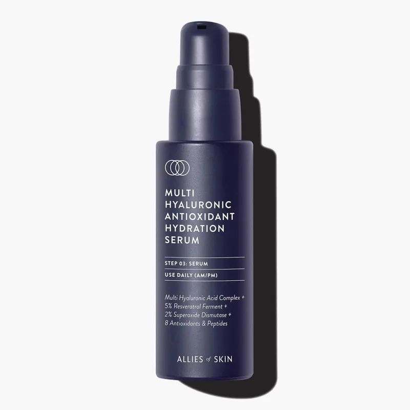 Сироватка денна для обличчя Multi Hyaluronic Antioxidant Hydration Serum Allies of Skin, 30 мл