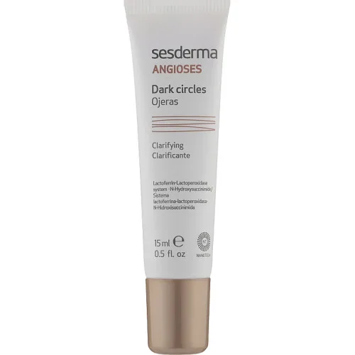Гель для повік від темних кіл Sesderma Laboratories Angioses Dark Circles Ojeras Facial Clarifying 15 мл