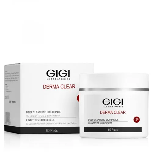 Вологі спонжі для пілінгу - GIGI Derma Clear Deep Cleansing Liquid Pads