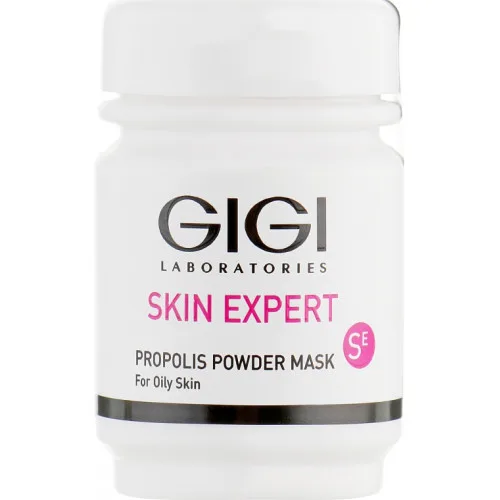 Антисептична прополісна пудра для жирної шкіри - GIGI Propolis Powder Mask