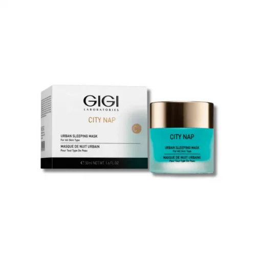 GIGI City Nap Urban Sleeping Mask Нічна маска краси «Спляча красуня» для детоксикації, глибокого зволоження та захисту шкіри від міського стресу, 50 мл