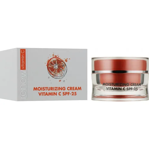 Крем антиоксидант з активним вітаміном C SPF-25 Moisturizing Cream Vitamin C SPF-25 Renew, 50 мл