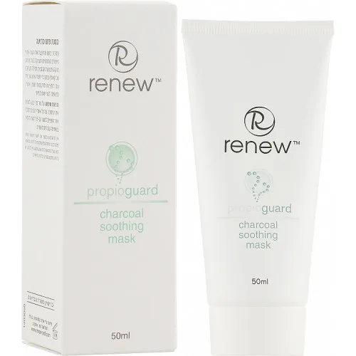 Заспокійлива маска для обличчя на основі активованого вугілля - Renew Propioguard Charcoal Soothing Mask 10ml