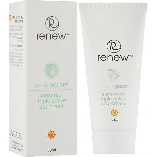 Денний зволожувальний крем потрійної дії для проблемної шкіри Triple Active Day Cream Renew, 50 мл
