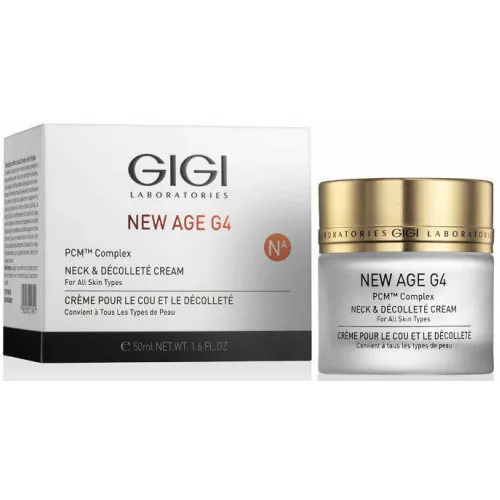 Крем укріплювальний для шиї та декольте New Age G4 Neck &amp; Decollette Cream Gigi , 50 мл