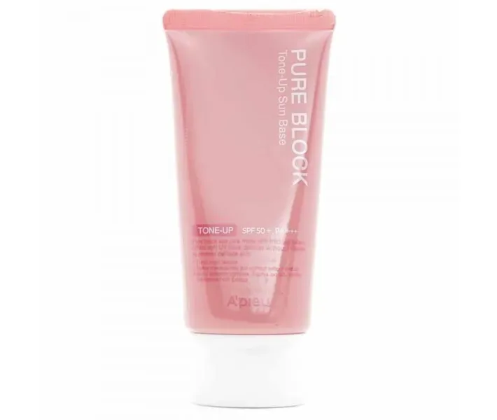 Сонцезахисна база під макіяж Pure Block Tone Up Sun Base SPF50+ PA+++ A'pieu, 50 мл