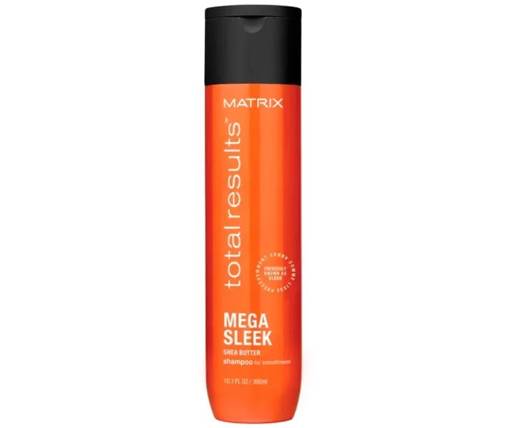 Шампунь для гладкості неслухняного волосся Mega Sleek Shampoo Matrix, 300 мл