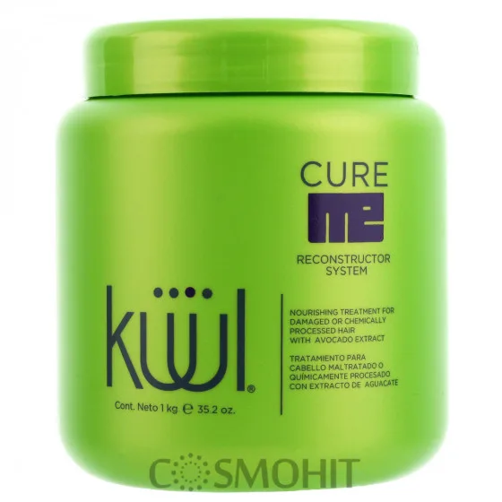 Kuul Cure Me Reconstructor System - Маска для освітленого та пошкодженого волосся