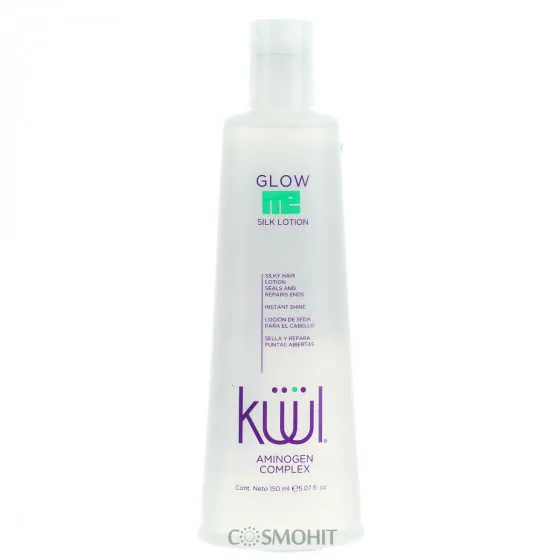 Kuul Glow Me Silk Lotion - Незмивний лосьйон з шовком для посічених кінчиків волосся
