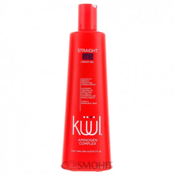 Kuul Straight Me Cream Gel - Незмивний кондиціонер для випрямлення волосся