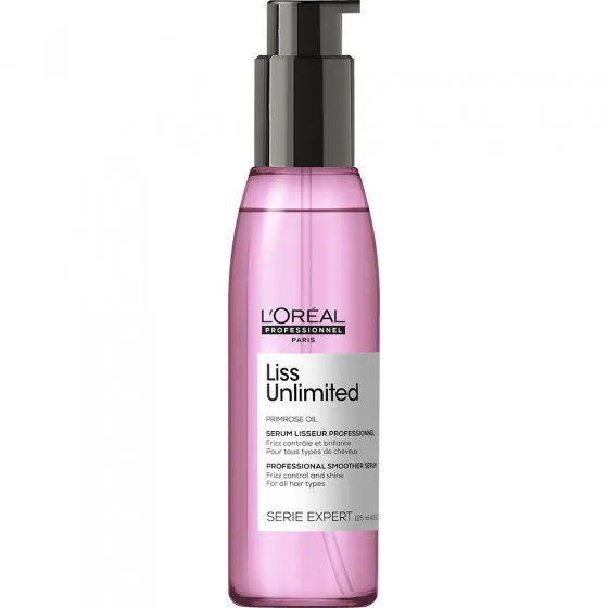 L’Oreal Professionnel Liss Unlimited Blow-Dry Oil - Розгладжуюча термозахисна олія для сухого і неслухняного волосся