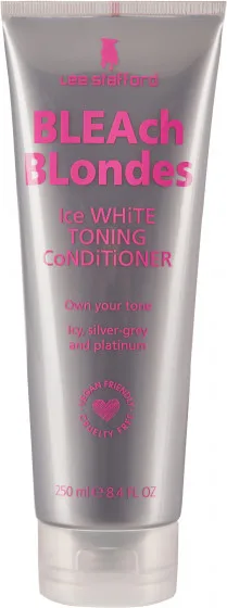 Lee Stafford Ice White Bleach Blonde Conditioner - Кондиціонер від жовтизни освітленого волосся