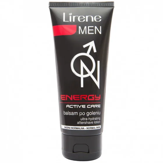 Lirene Men Energy Active Care Ultra-Hydrating Aftershave Lotion - Зволожуючий бальзам після гоління для нормальної шкіри