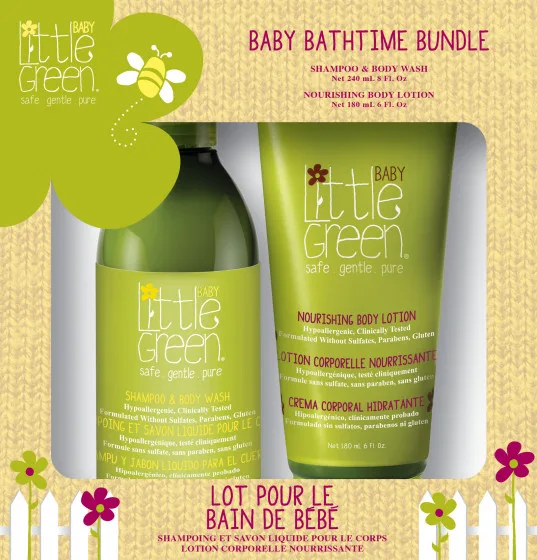 Little Green Baby Bathtime Bundle - Набір для немовлят