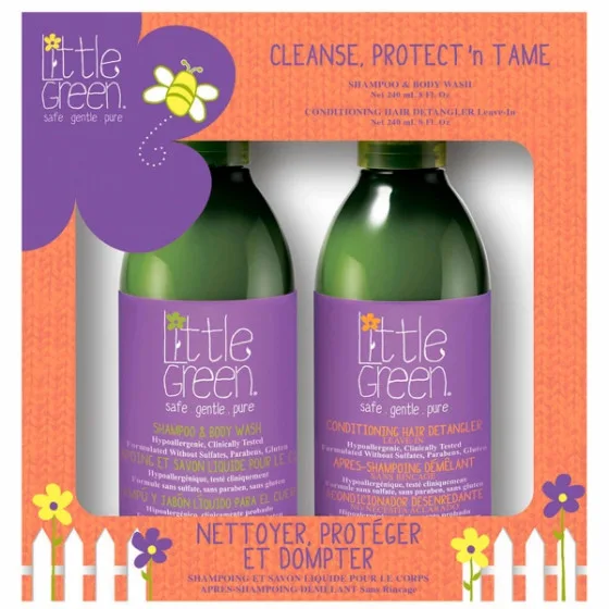Little Green Cleanse, Protect ‘n Tame - Набір для дітей