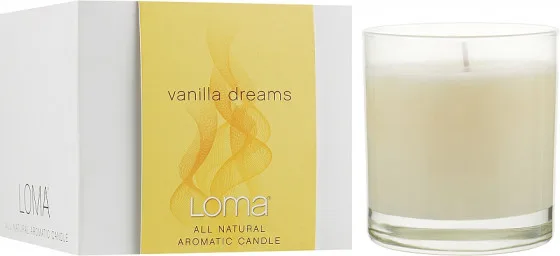Loma Vanilla Dreams Candle - Ароматична свічка з ароматом ванілі "Мрії"