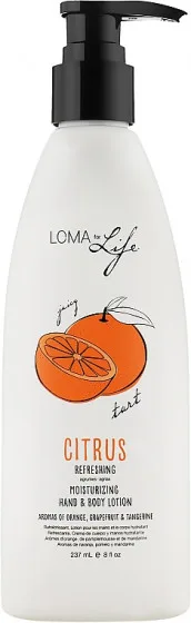 Loma For Life Citrus Moisturizing Hand & Body Lotion - Лосьйон для тіла "Цитрус"