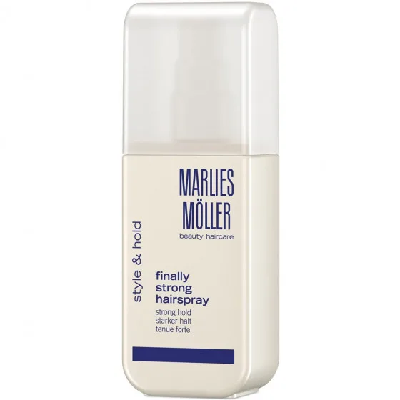 Marlies Moller Finally Strong Hairspray - Лак для волосся сильної фіксації (тестер)