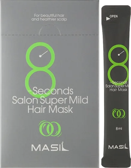 Masil 8 Seconds Salon Super Mild Hair Mask - Пом'якшувальна маска для волосся