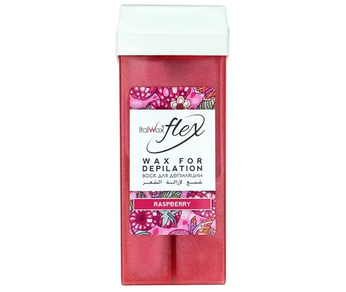Віск касетний Ital Wax Flex Raspberry (малина), 100 мл (0078303)