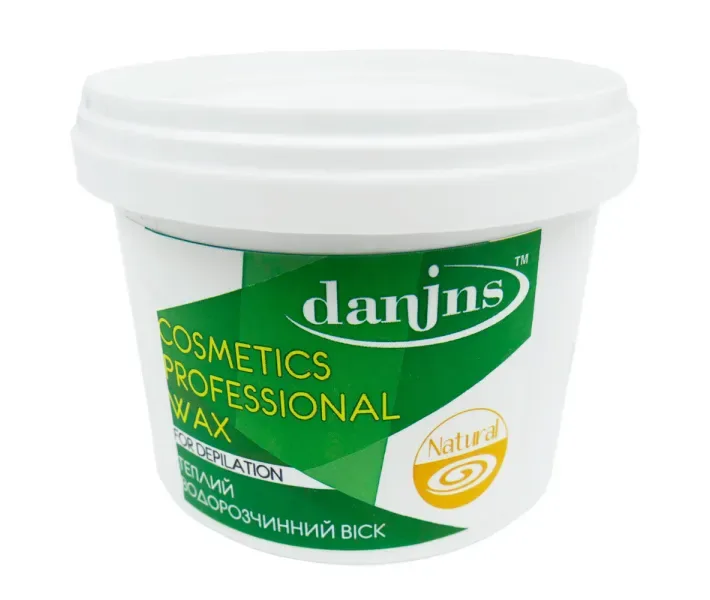 Теплий віск у банку Danins - натуральний, 500 г (0080753)