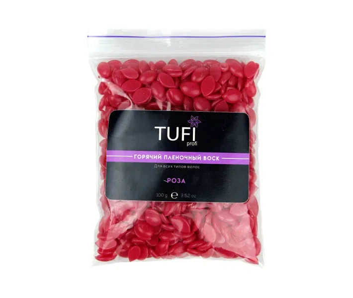 Гарячий віск в гранулах Tufi Profi - троянда