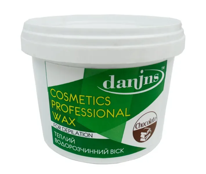 Теплий віск у банку Danins - шоколад, 500 г (0080756)