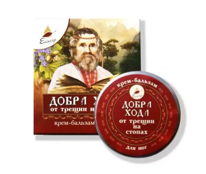 Крем-бальзам Еліксир "Добра хода" від тріщин (1230868749)