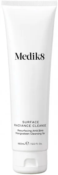 Medik8 Surface Radiance Cleanse - Очищуючий гель для обличчя з AHA і BHA кислотами