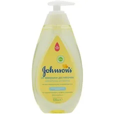 Пінка-шампунь Johnsons baby від маківки до пят 500 мл