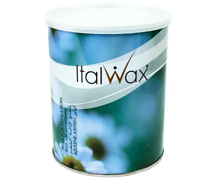 Теплий віск у банку Ital Wax (азулен), 800 г (0077674)
