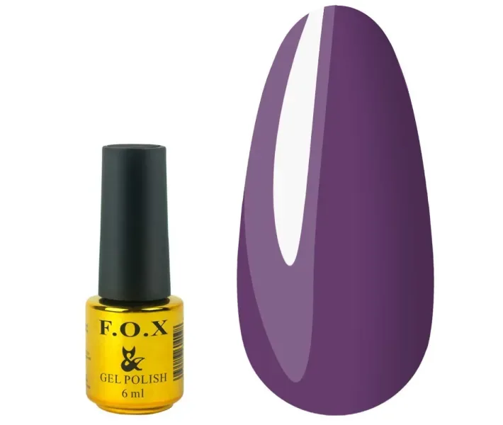 Гель-лак F.O.X Pigment №041 - баклажановий, 6 мл (0056406)