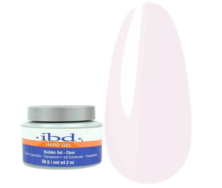 Гель IBD конструирующий UV Builder Gel Clear - прозрачный, 56 гр (0054771)