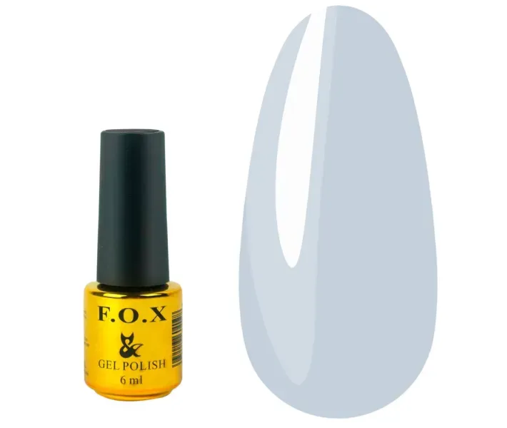 Гель-лак F.O.X Pigment №029 - сизо-сірий, 6 мл (0077638)